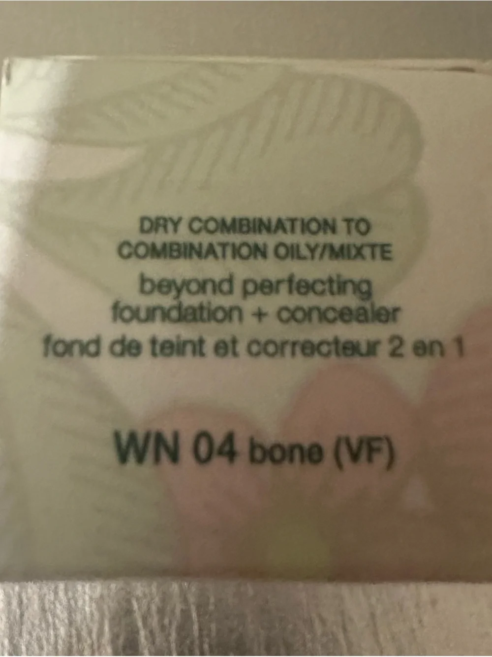 Clinique Beyond Perfecting Foundation + Concealer in Bone (WN 04)